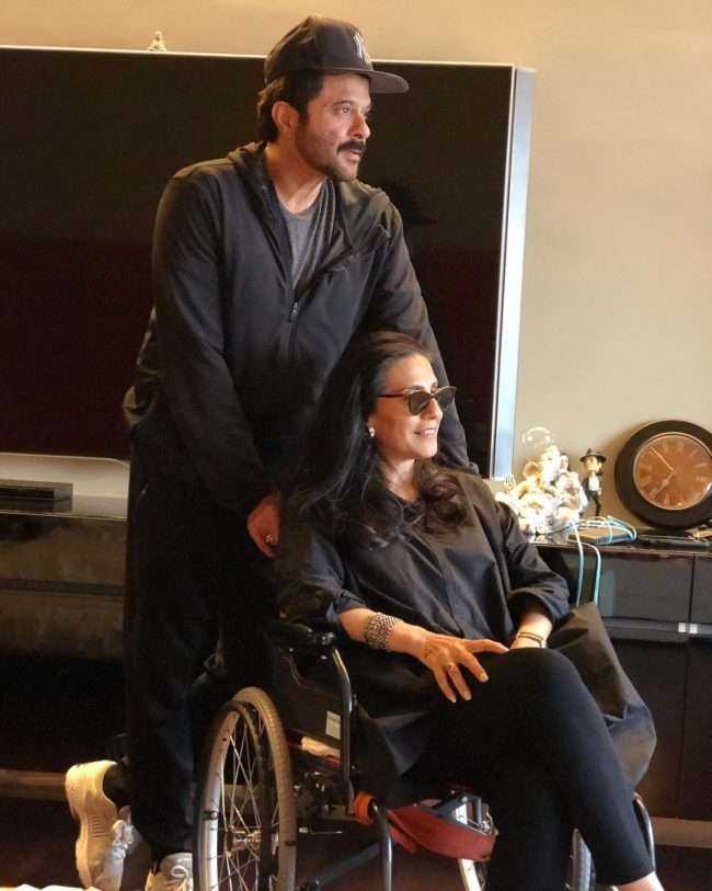 Anil Kapoor with wife Sunita Kapoor