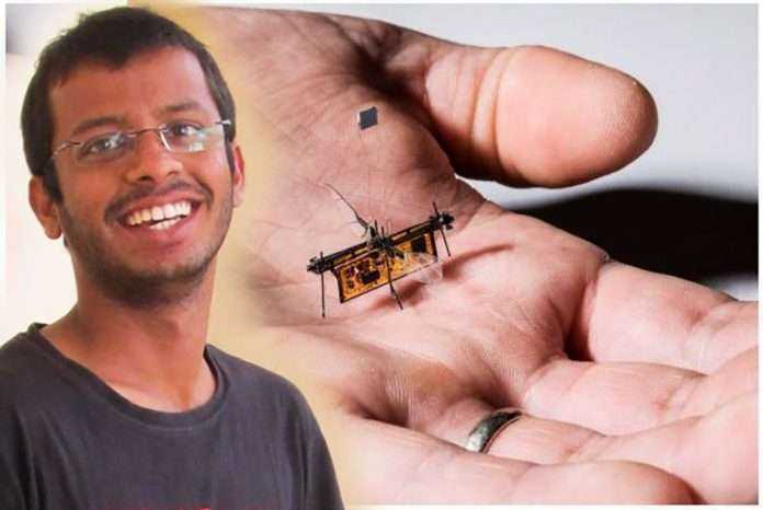 Yogesh Chukevad made flying robot