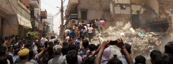 Rajasthan building collapsed