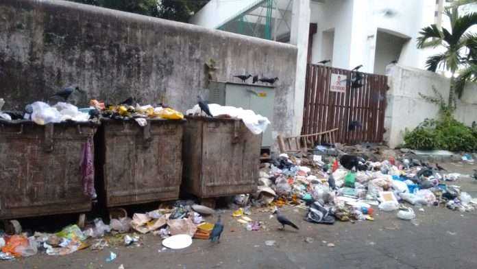 garbage problem in prabhadevi area