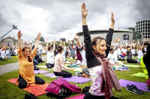 yoga day in netherlands