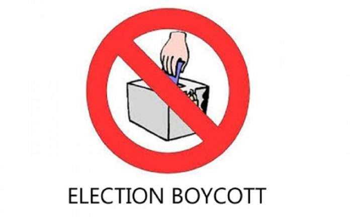 boycott on election