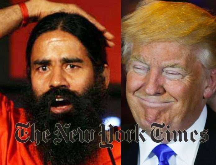 baba-ramdev and Donald trump
