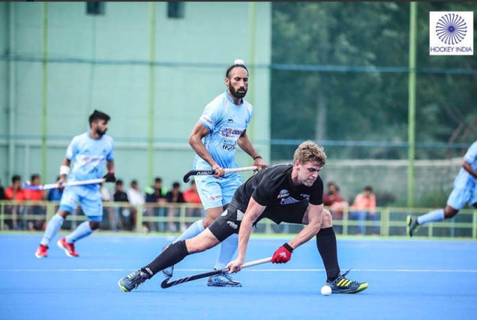 india vs New Zealand hocky match