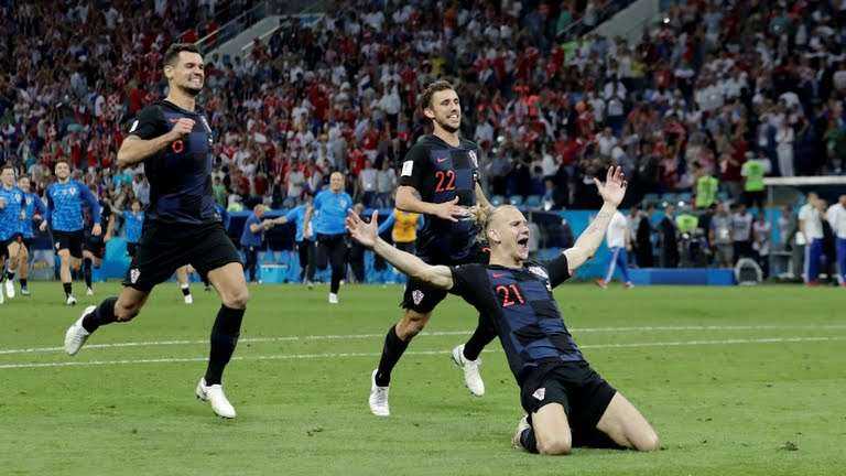 Croatia beat host Russia 