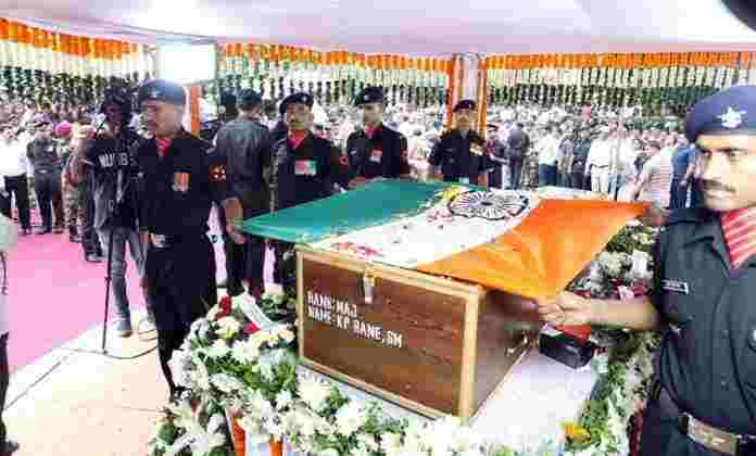 MUMBAI Martyred Major Kaustubh Rane