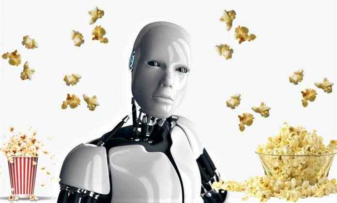 robot on popcorn energy