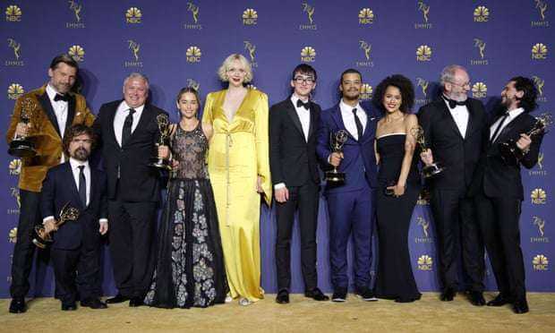 The cast and crew of Game of Thrones
