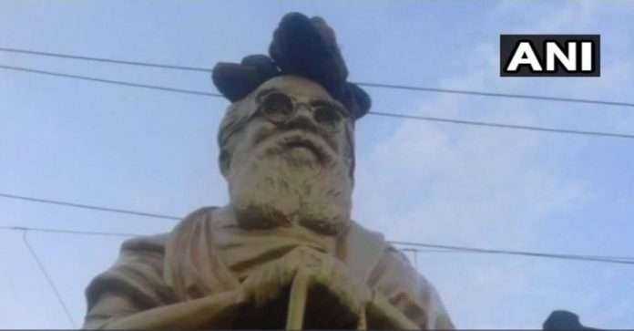 periyar's statue was vandalise