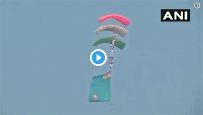 Indian Air Force Day celebrations underway at Hindon Air Force Station in Ghaziabad