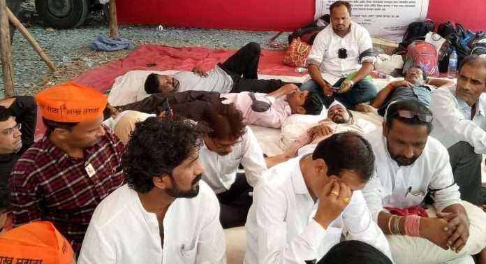 Maratha Kranti Hunger Strike at Azad Maidan