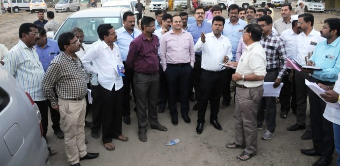 central squad survey drought conditions in pune district
