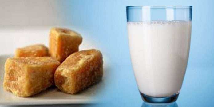 Benefits of Jaggery with Milk