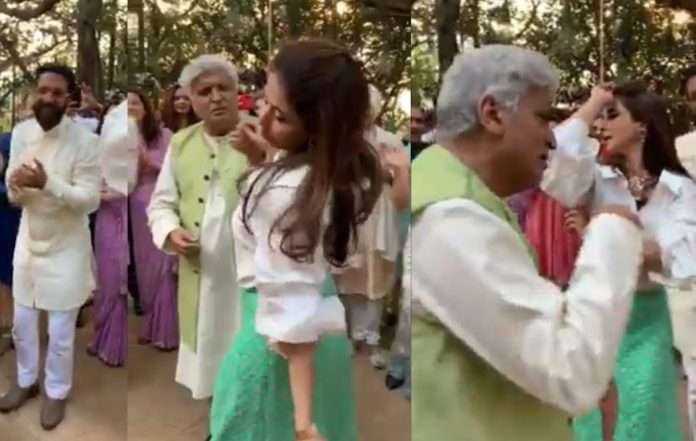 big fat wedding: Javed akhtar dance with Urmila Matondkar