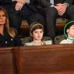 When bullied Boy with trump surname sleeps in front of Donald trump