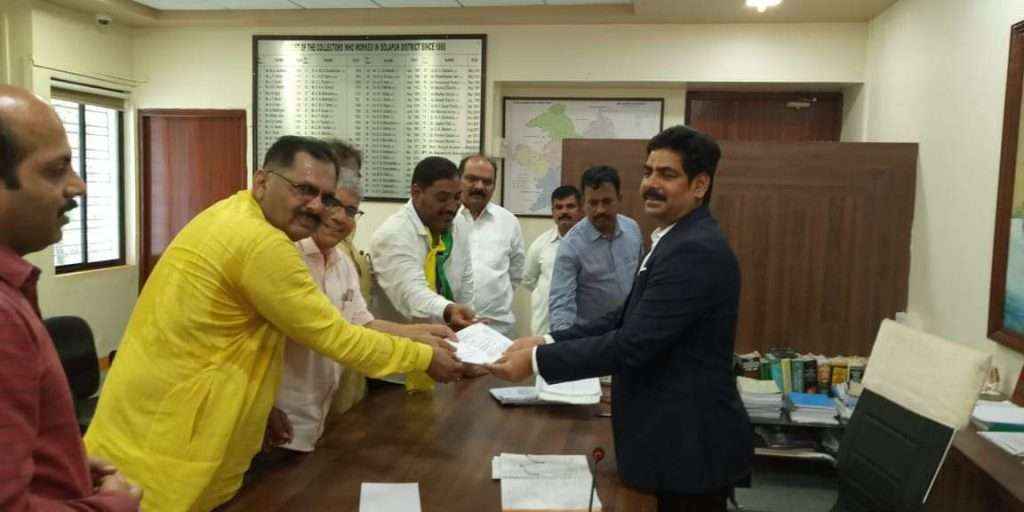Prakash Ambedkar files nomination from solapur