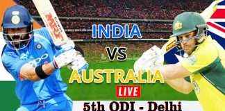 IND vs AUS 5th ODI Live Updates
