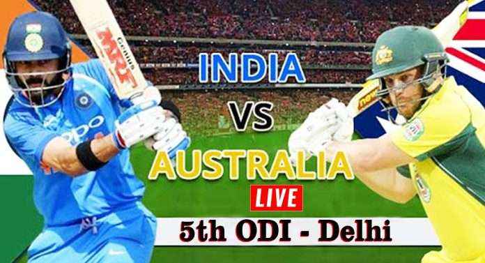 IND vs AUS 5th ODI Live Updates