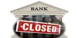 three days bank remain closed due to strike