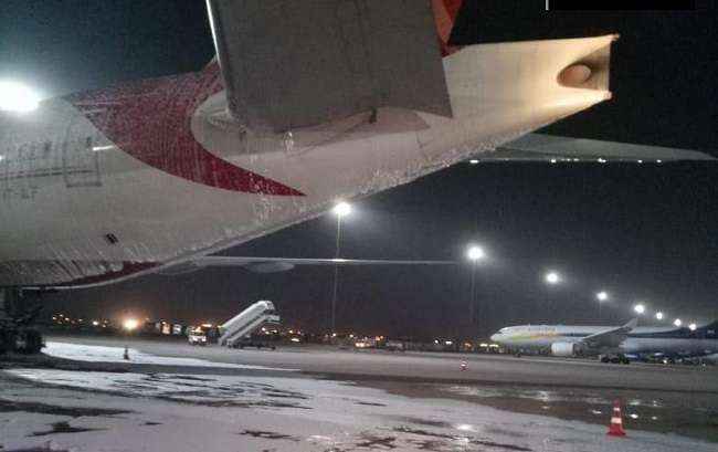 एअर इंडियाच्या विमानाला आग; सुदैवाने मोठी दुर्घटना टळली