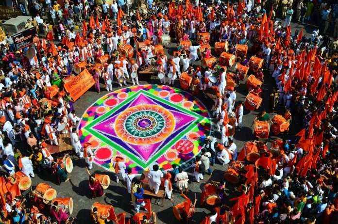 Shubhayatra in Mumbai on the occasion of Gudi Padva