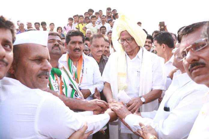 Sharad pawar avoide helicopter ride for