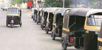 hundred of Bogus auto rickshaws are on bhiwandi