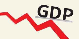 GDP down