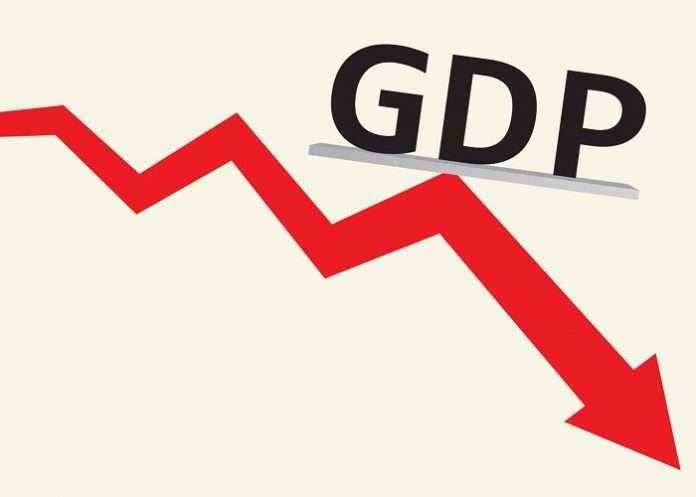 GDP down