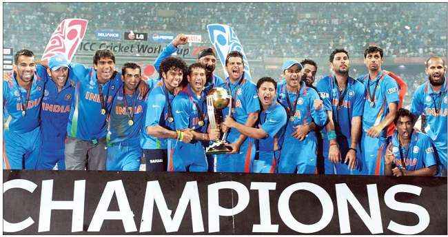 Where did the 13 players of indian cricket team who win the 2011 World Cup