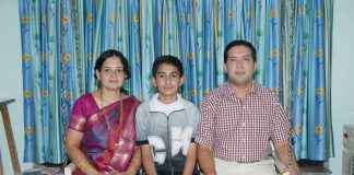 Harshal Bhat family