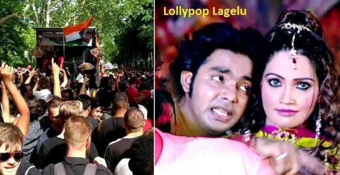 London lollipop lagelu Viral video bhojpuri song icc cricket world cup