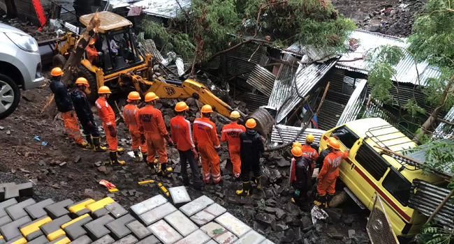 pune wall collapse fir registered against builders