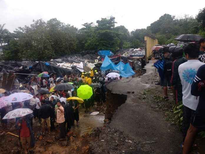 malad wall collapse 31 people died