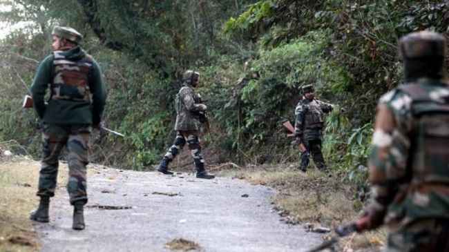 terrorists attack on border security force party at pandach srinagar jammu and kashmir