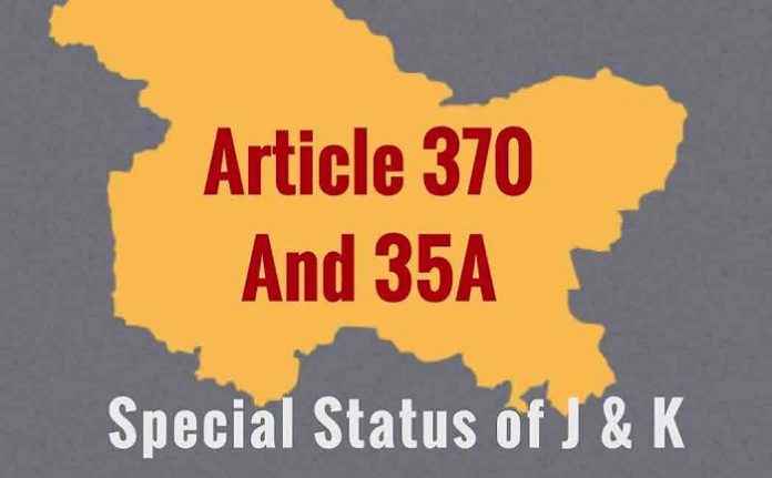 article 370 and 35 A