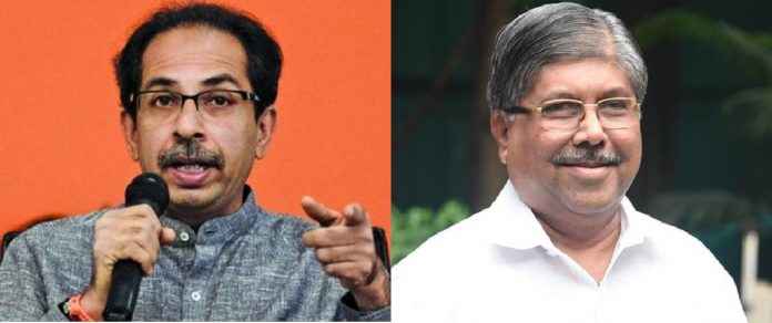 Uddhav Thackeray and Chandrakant patil on Alliance
