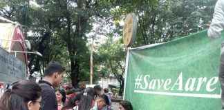 save aarey campign by ruia college students