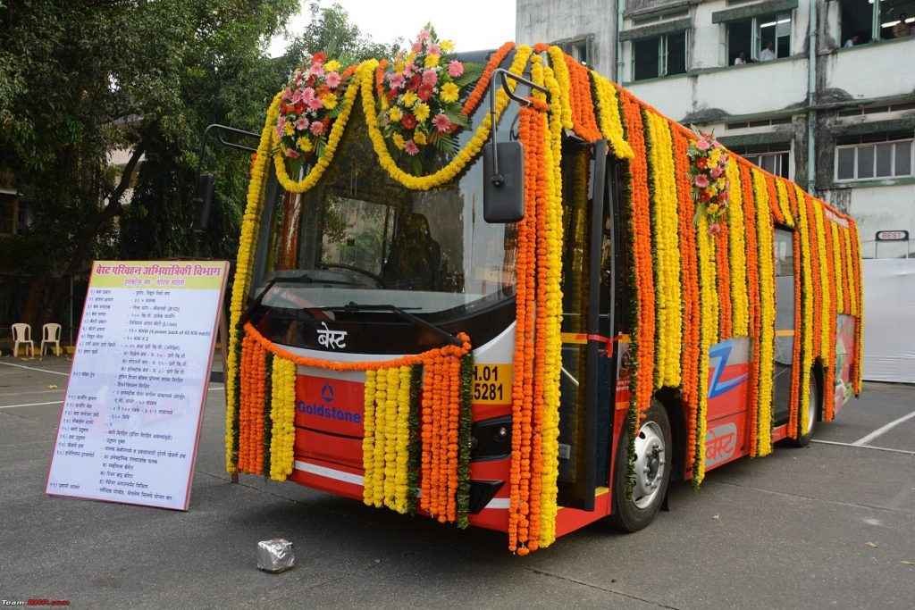 आजपासून मुंबईच्या रस्त्यांवर बेस्टची पहिली इलेक्ट्रिक बस धावणार