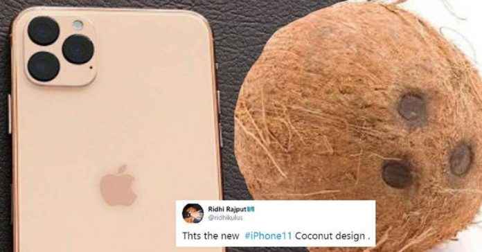 apple new iphone 11 pro three camera design memes viral on social media