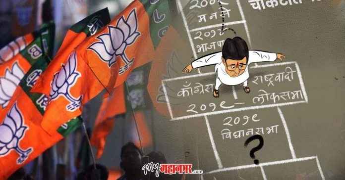 Assembly Elections 2019 : bjp post cartoon raj thackeray asking stand about mns time