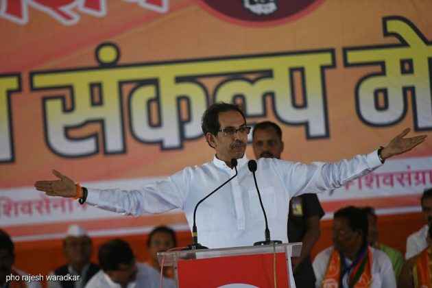 Uddhav Thackeray present for campaigning in Dindori, Surgana 11