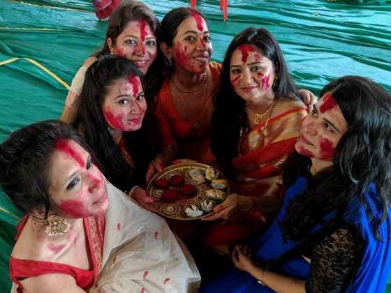 Durga Puja: 'Sindoor Khela' celebrations in thane