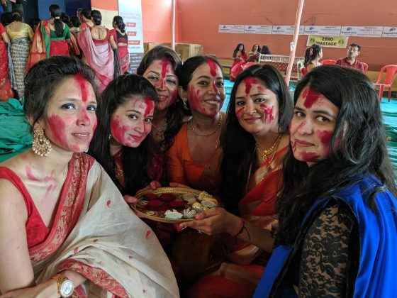 Durga Puja: 'Sindoor Khela' celebrations in thane