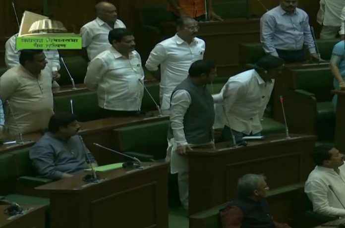 floor test maharashtra chief minister uddhav thackeray maharashtra assembly jitendra awhad