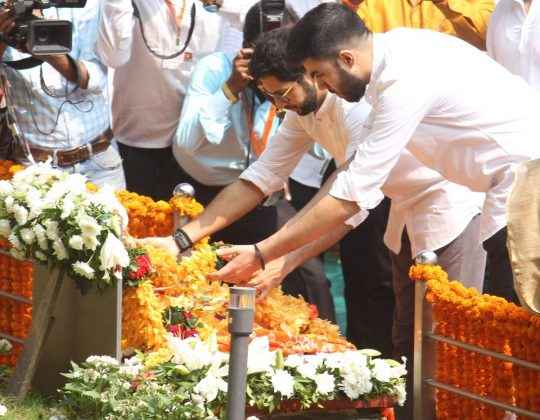 balasaheb thackeray death anniversary at shivaji park