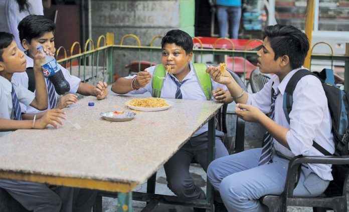 no junk food or their ads near schools fssai proposes ban within 50m