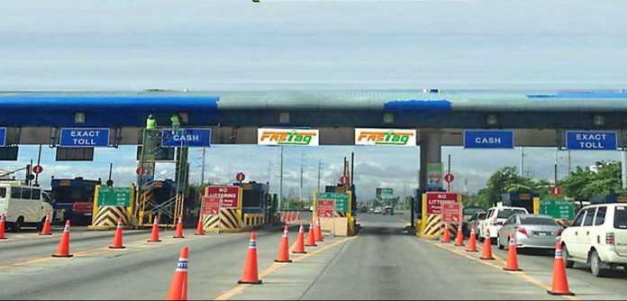 Fastag in national highway toll plaza