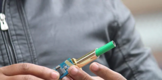 up varanasi man develops lipstick gun new security gadget for women