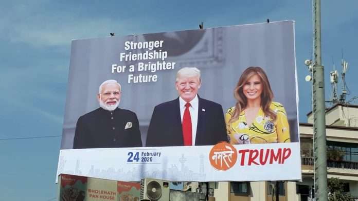 preparation to welcome donald trump in ahmedabad
